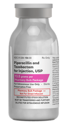Piperacillin and Tazobactam for Injection 12g/1.5g 13.5g
