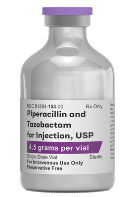 Piperacillin and Tazobactam for Injection 4g/0.5g 4.5g